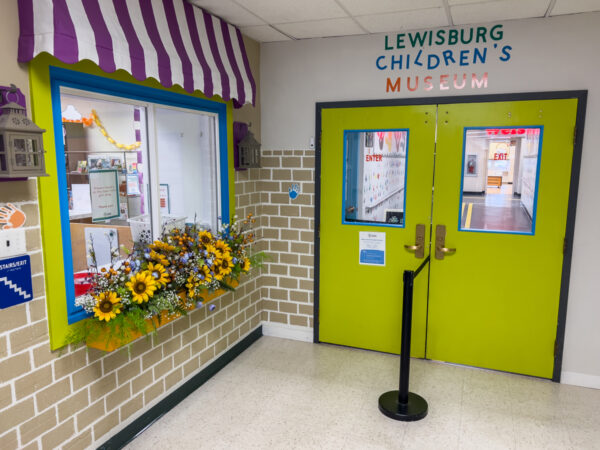 The entrance to the Lewisburg Children's Museum in Union County PA