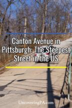 Canton Avenue in Pittsburgh Pennsylvania