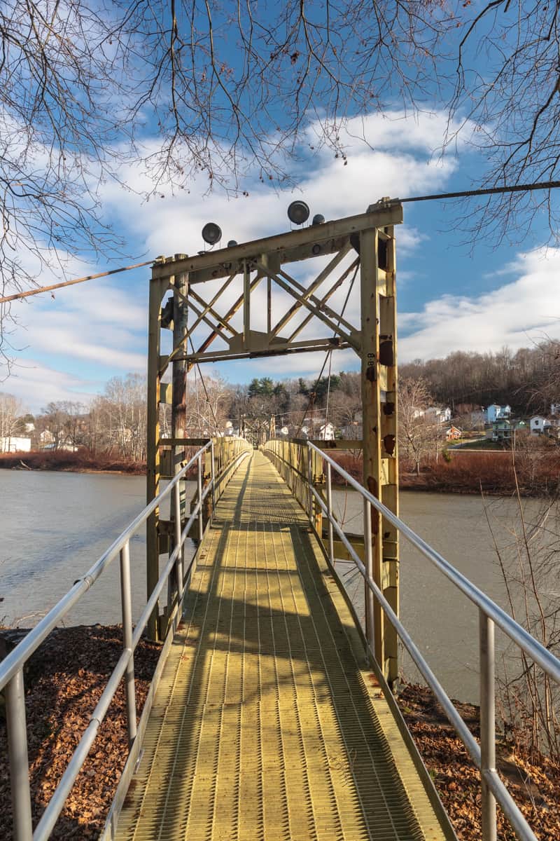 Would You Cross this 600-foot-long Suspension Bridge in Western PA ...