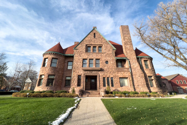 The exterior of the Hagen History Center in Erie, PA