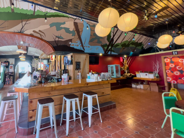 Interior of Sango Kura Sake Brewery near Stroudsburg Pennsylvania