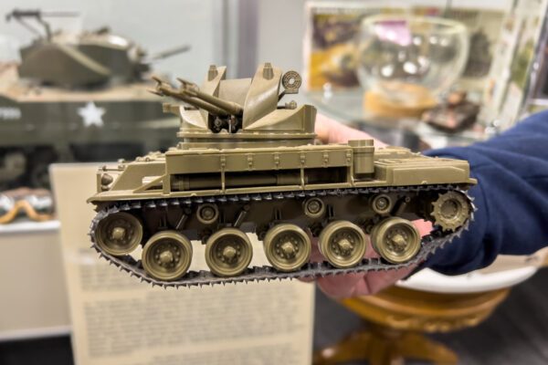 Model of a Stuart tank in Berwick PA