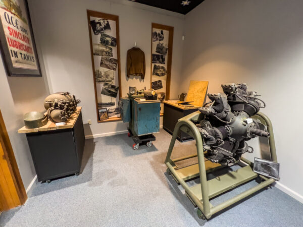 Items on display at the Stuart Tank Museum in Berwick PA
