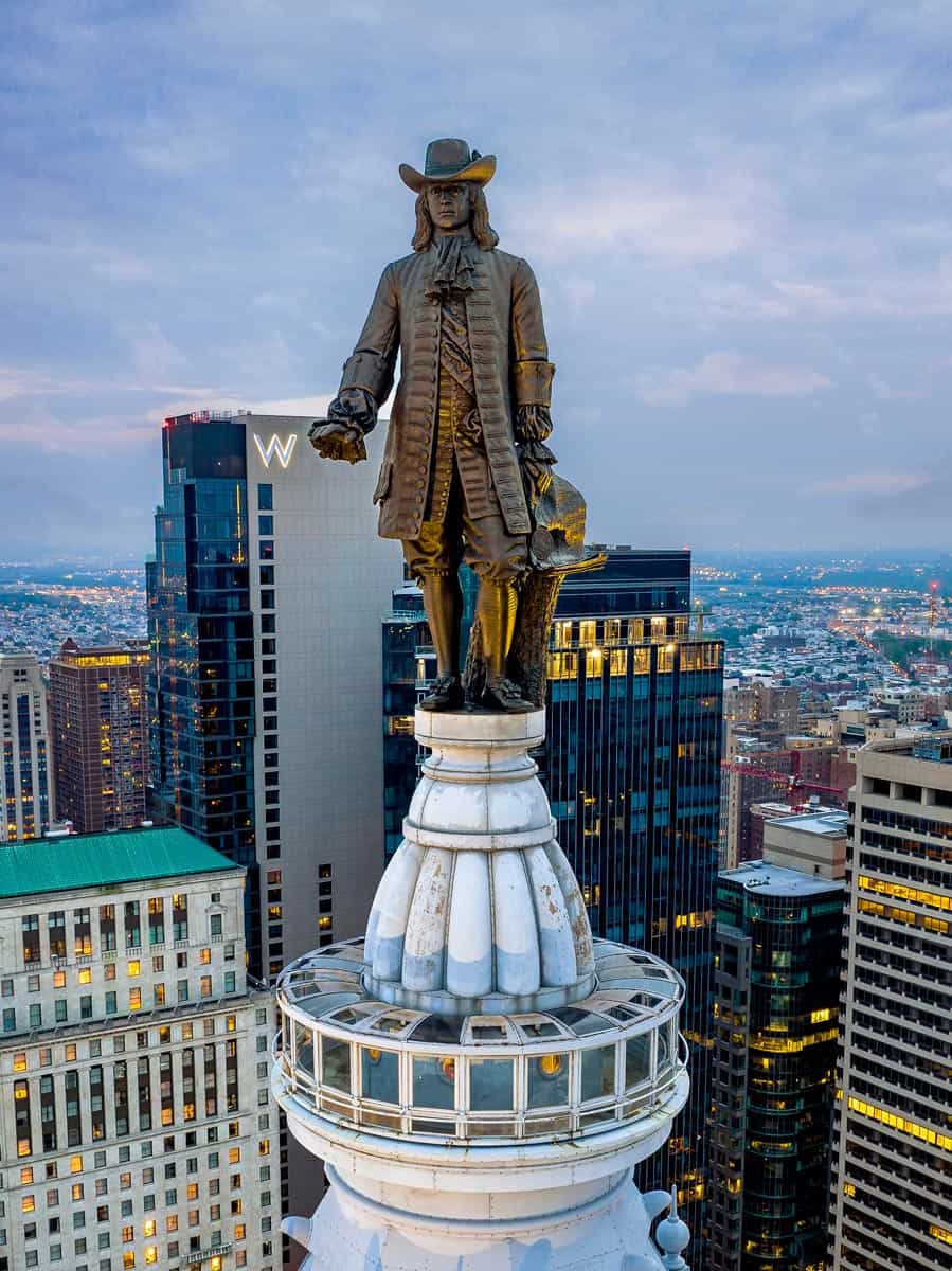 Overlooking Philly From The Observation Deck At Philadelphia S City Hall Uncovering Pa