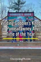 Visiting Gobbler's Knob in Punxsutawney PA