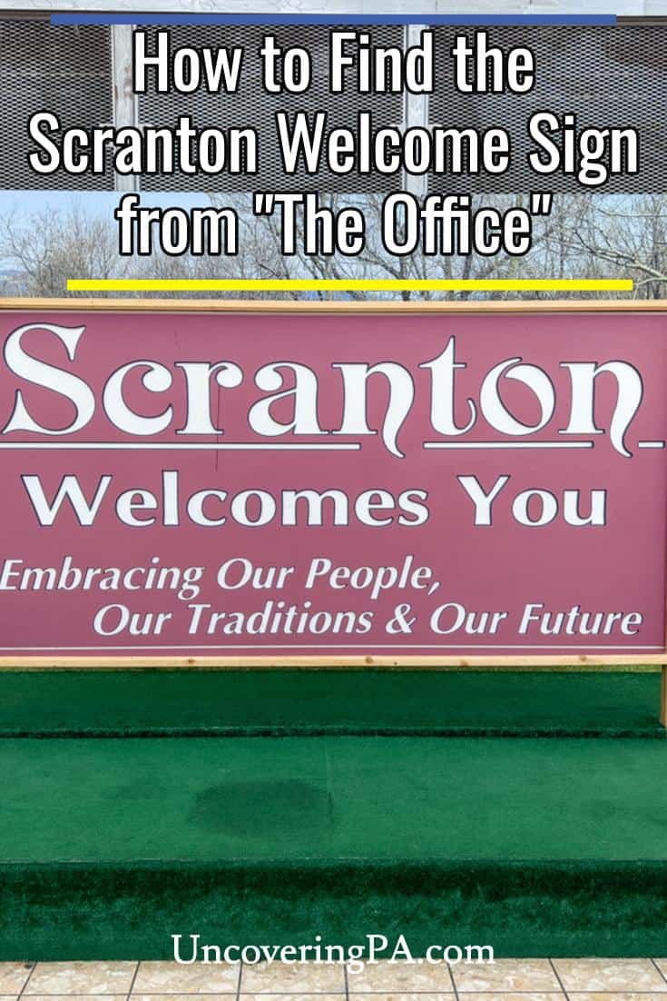 Where is the "Scranton You" Sign from "The Office