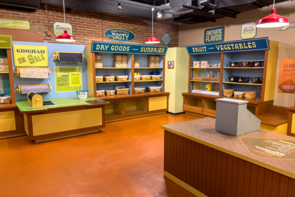 Play areas at the Johnstown Children's Museum inside of the Heritage Discovery Center in Johnstown Pennsylvania