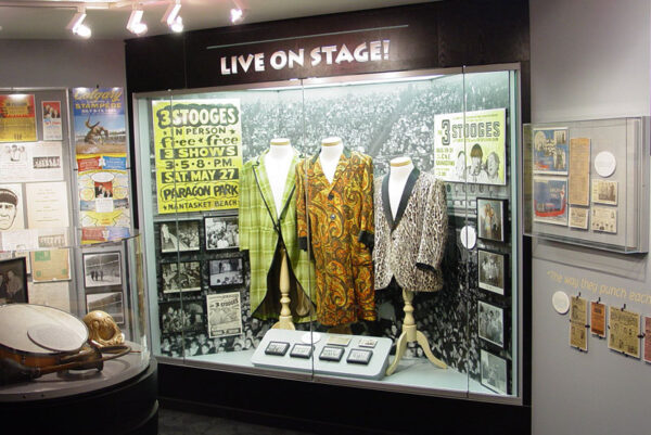 Live on Stage display at the Stoogeum in Ambler Pennsylvania