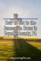 Jumonville Cross in Fayette County Pennsylvania