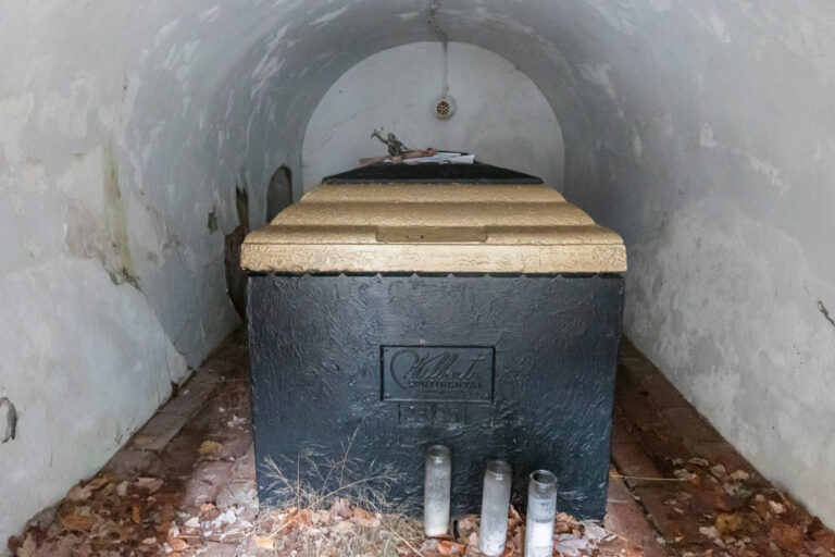 Visiting the Crypt of Prince Demetrius Gallitzin in Cambria County, PA