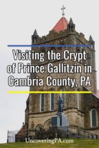 Crypt of Prince Gallitzin in Loretto, PA