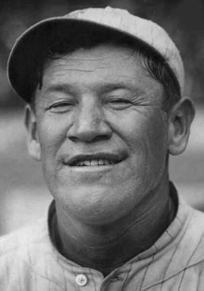 Jim Thorpe during his time playing for the New York Giants baseball team.