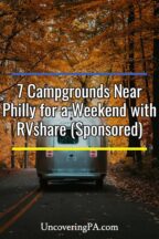 RVshare Philly campgrounds