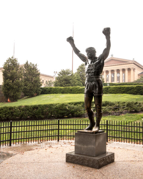 Rocky Statue at the Philadelphia Museum of Art