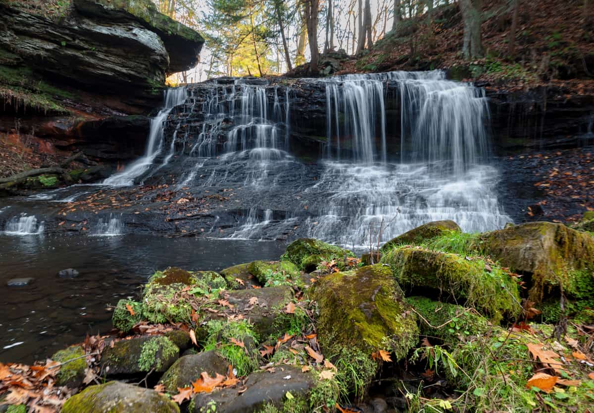 Beer and Waterfalls at Cobblehaus at the Falls in Mercer County, PA