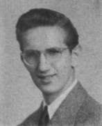 Steve Ditko Yearbook Photo from Johnstown PA