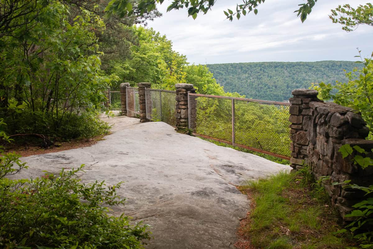 How to get to the lookouts at Jakes Rocks in the Allegheny National Forest