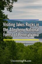 Jakes Rocks in the Allegheny National Forest of Pennsylvania