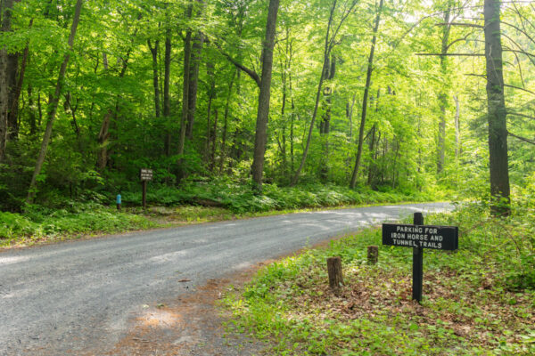 Hemlock Road in Tuscarora State Forest in Perry County PA