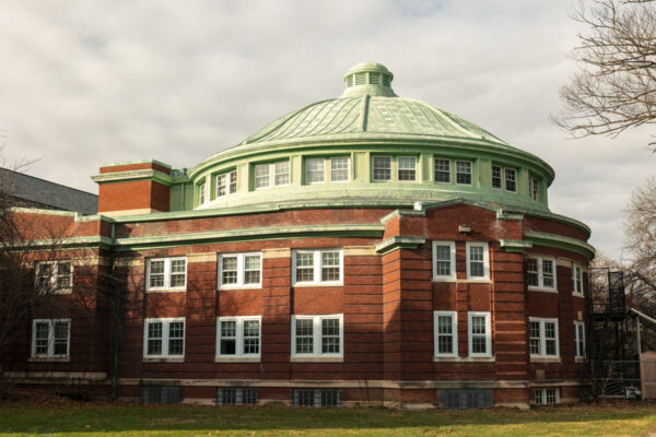 The exterior of the Sun Parlor at the Harrisburg State Hospital in Harrisburg PA