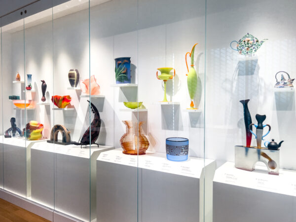 Collection of artifacts at the Palmer Museum of Art in State College, PA