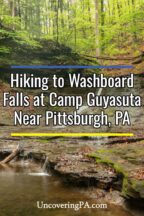 Washboard Falls near Pittsburgh Pennsylvania