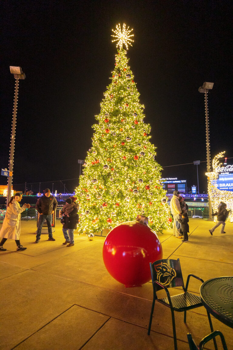 Illumination at Coca-Cola Park in Allentown: Festive Fun at a Baseball ...