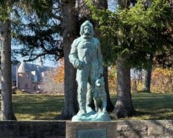 Visiting the Admiral Peary Monument in Cresson, PA