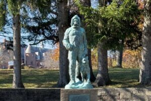 Visiting the Admiral Peary Monument in Cresson, PA