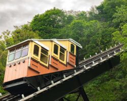 Riding the Monongahela Incline in Pittsburgh